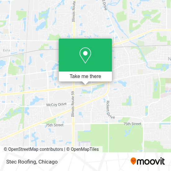 Stec Roofing map