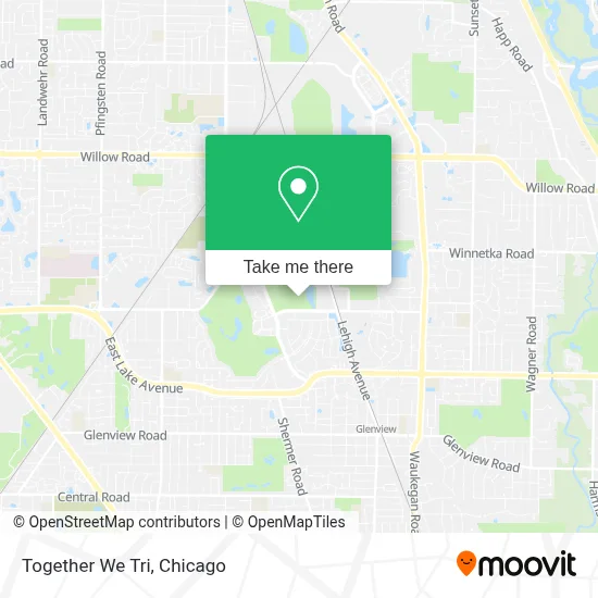 Together We Tri map
