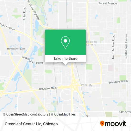 Greenleaf Center Llc map