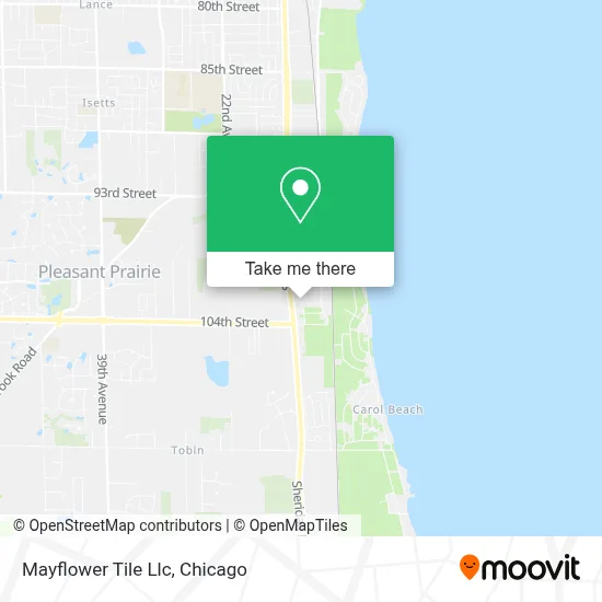 Mayflower Tile Llc map