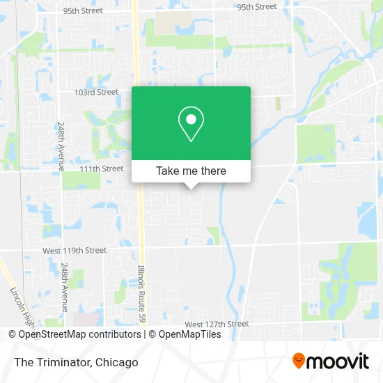 The Triminator map