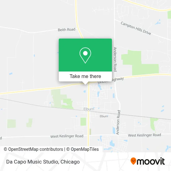 Da Capo Music Studio map