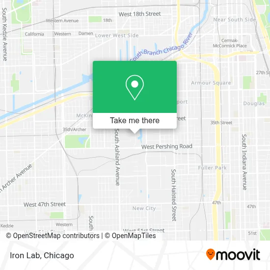Iron Lab map