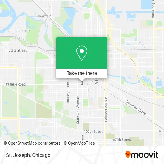 St. Joseph map