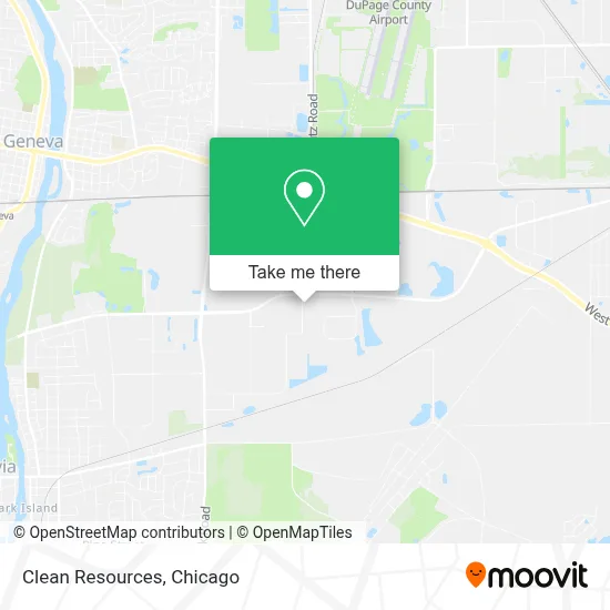 Clean Resources map