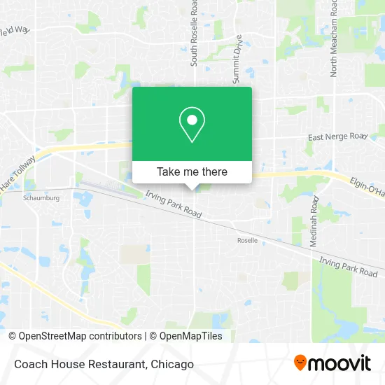 Coach House Restaurant map