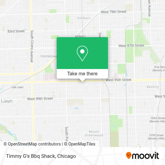 Timmy G's Bbq Shack map