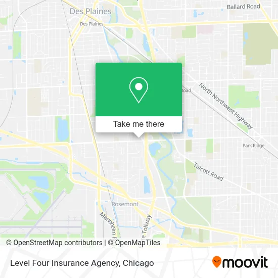 Level Four Insurance Agency map
