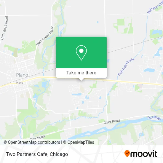Two Partners Cafe map
