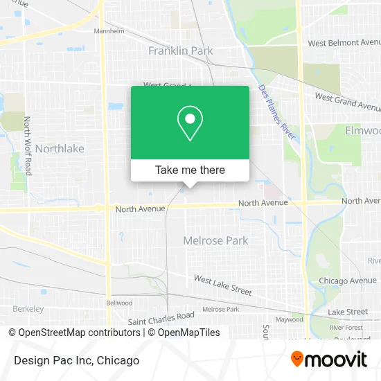Design Pac Inc map