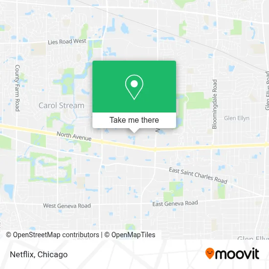 Netflix map