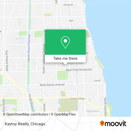 Kaytoy Realty map