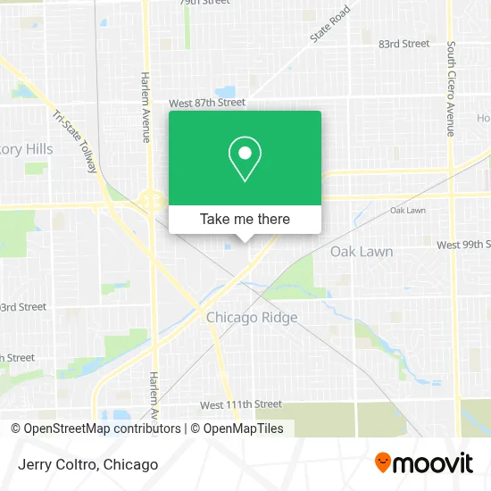 Jerry Coltro map