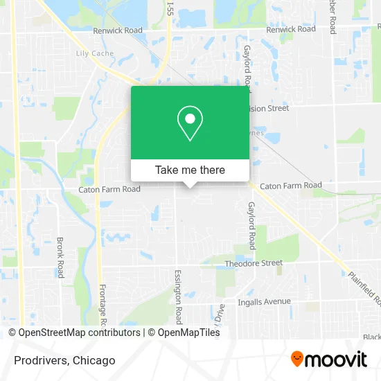 Prodrivers map