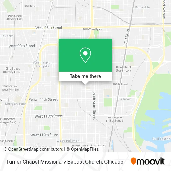 Turner Chapel Missionary Baptist Church map