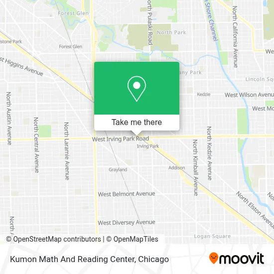 Kumon Math And Reading Center map