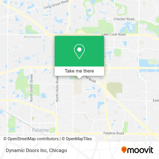 Dynamic Doors Inc map