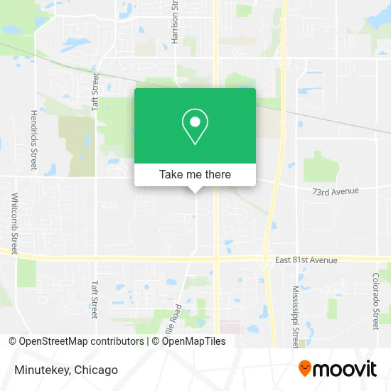 Minutekey map