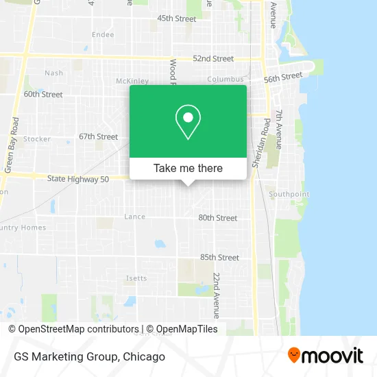 GS Marketing Group map