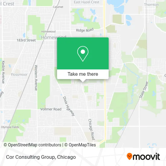 Cor Consulting Group map