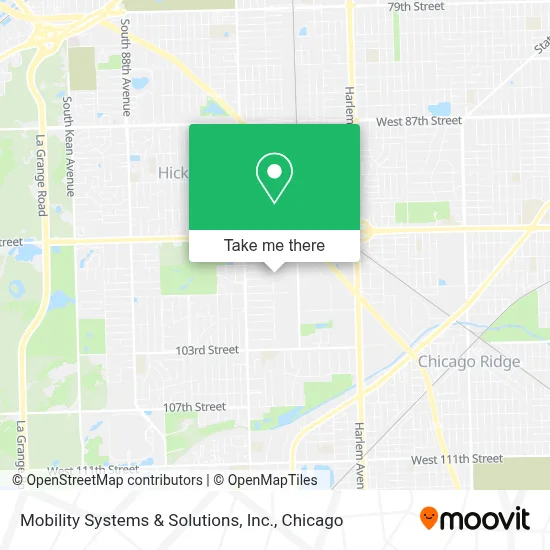 Mobility Systems & Solutions, Inc. map