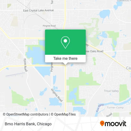 Bmo Harris Bank map