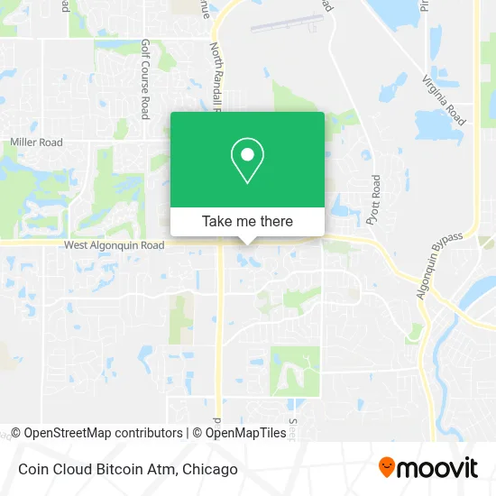 Coin Cloud Bitcoin Atm map