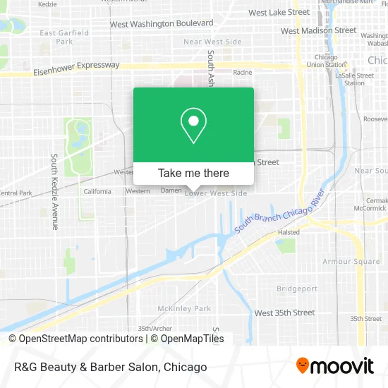 R&G Beauty & Barber Salon map
