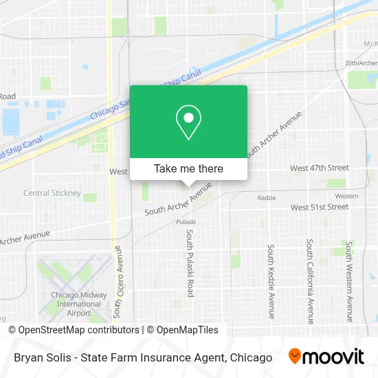 Bryan Solis - State Farm Insurance Agent map