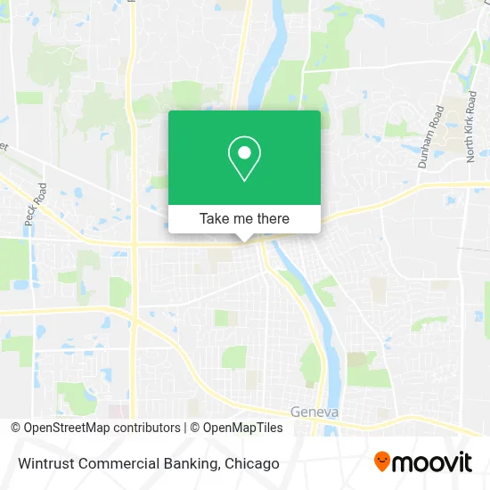 Wintrust Commercial Banking map