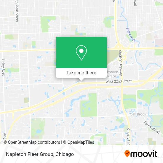 Napleton Fleet Group map
