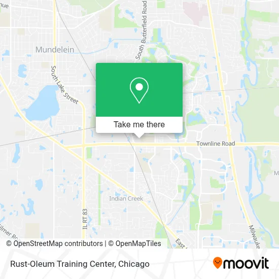 Rust-Oleum Training Center map