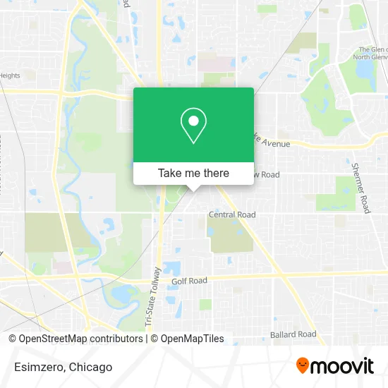 Esimzero map
