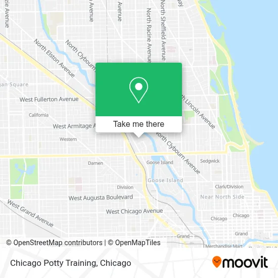 Chicago Potty Training map