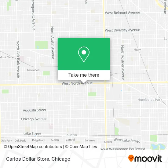 Carlos Dollar Store map