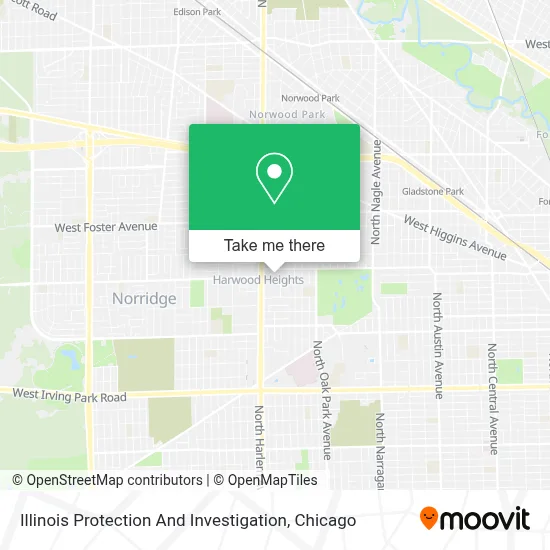 Illinois Protection And Investigation map