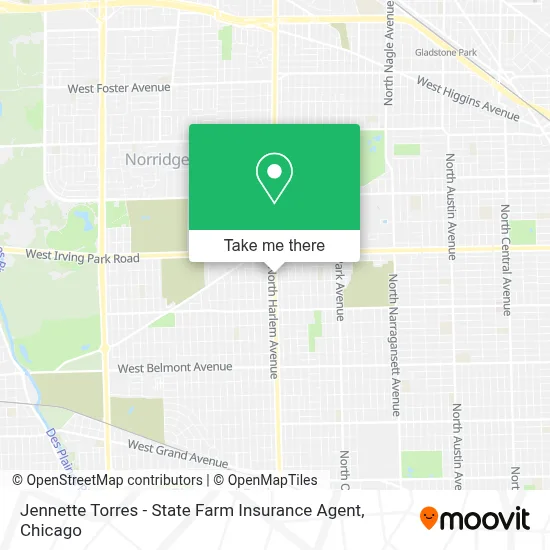 Jennette Torres - State Farm Insurance Agent map