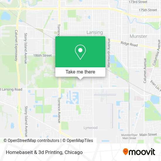 Homebaseit & 3d Printing map