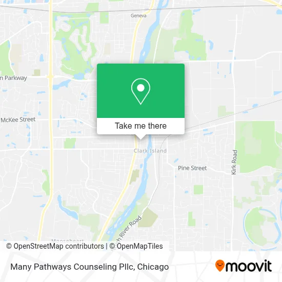 Many Pathways Counseling Pllc map