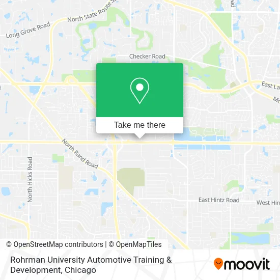 Rohrman University Automotive Training & Development map