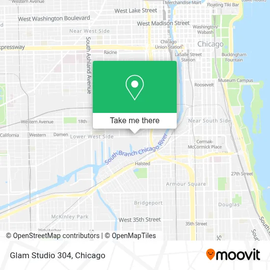 Glam Studio 304 map
