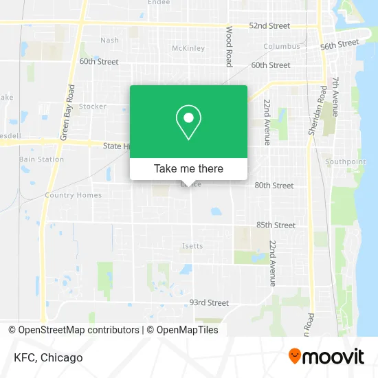 Kfc map