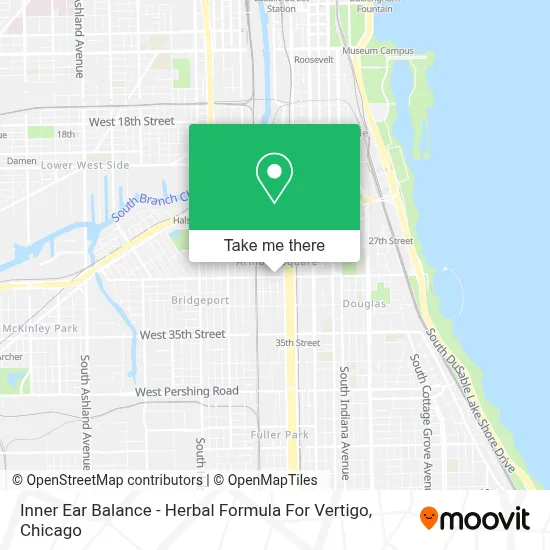 Inner Ear Balance - Herbal Formula For Vertigo map