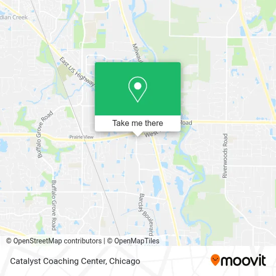 Catalyst Coaching Center map