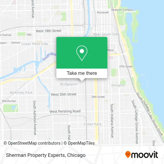 Sherman Property Experts map