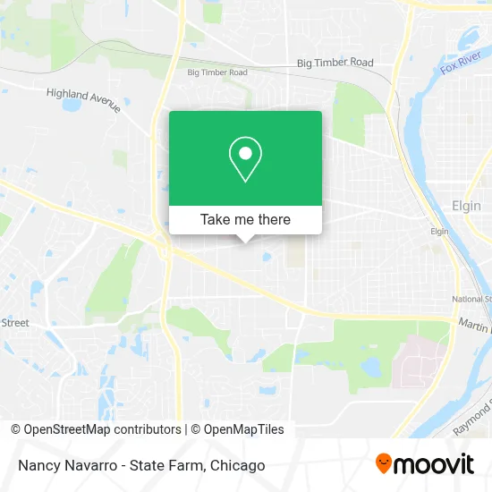 Nancy Navarro - State Farm map