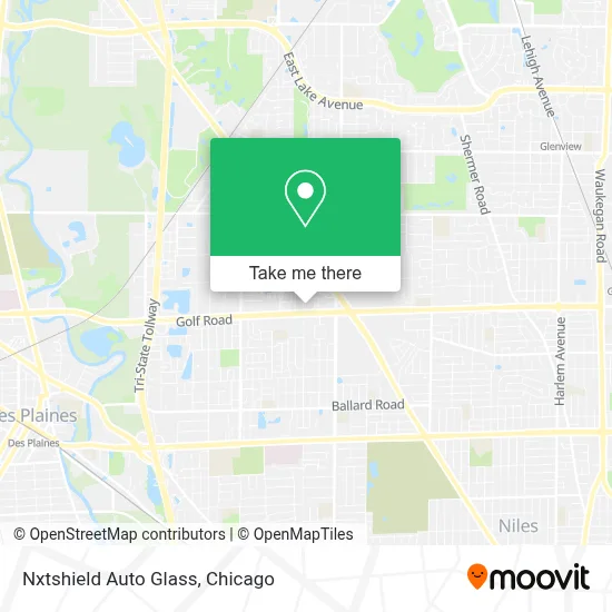 Nxtshield Auto Glass map