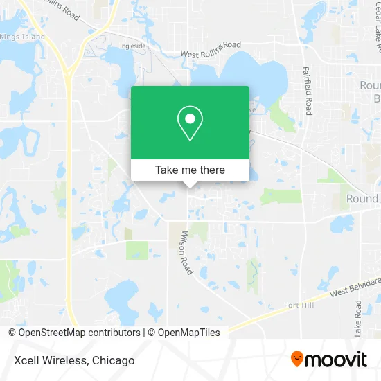 Xcell Wireless map