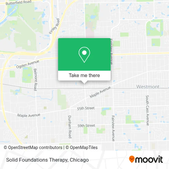 Solid Foundations Therapy map