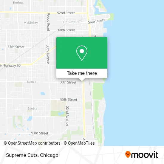 Supreme Cuts map